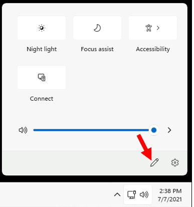 How to Add Windows 11 Quick Settings Icons 1