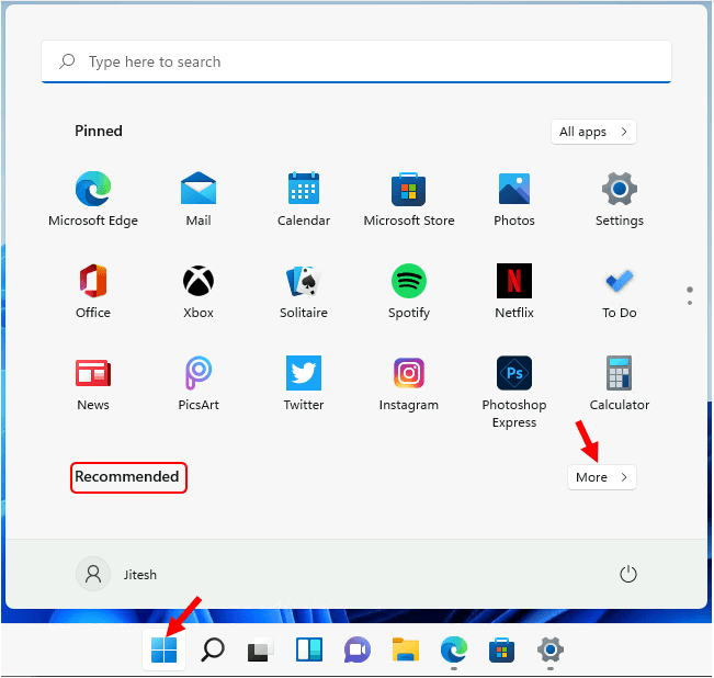 Hide Recently Opened Files Folders from Start File Explorer in Windows 11