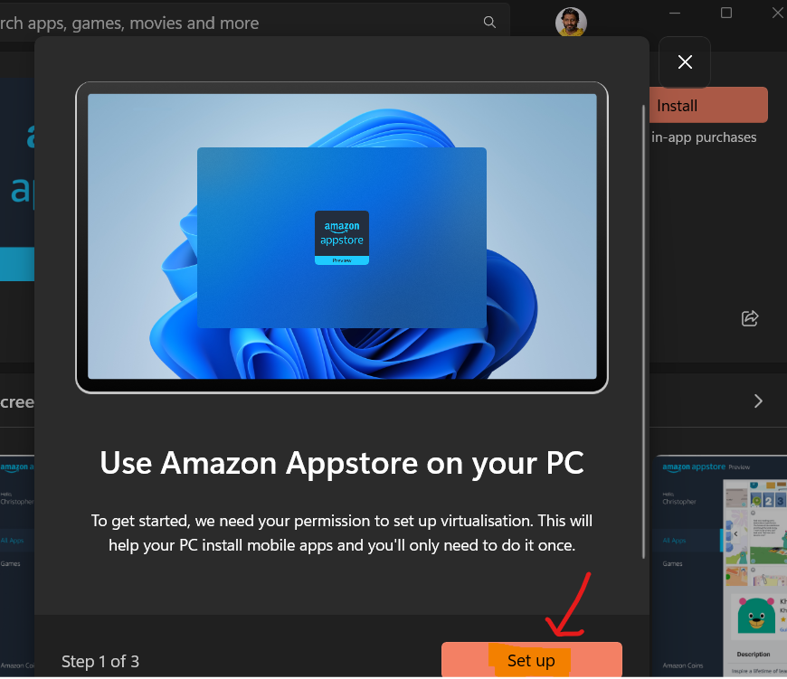 Enable Windows Subsystem for Android | Amazon App Store