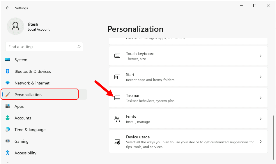 How to Customize Windows 11 Taskbar Step by Step Guide 25 Show or Hide Search Icon in Windows 11 2