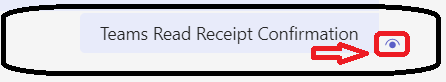 Best option to Disable or Enable Read Receipts in Microsoft Teams 2 MS Teams SEEN icon notification | Best option to Disable or Enable Read Receipts in Microsoft Teams