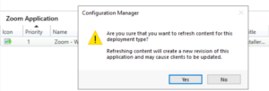 Update SCCM Application Content On Distribution Points HTMD Blog