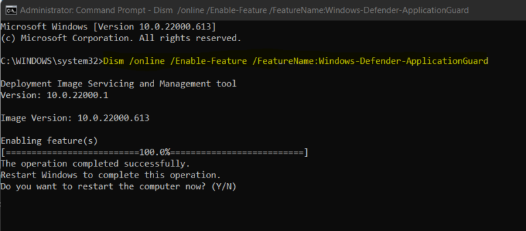 Install Microsoft Windows Defender Application Guard For Edge HTMD Blog