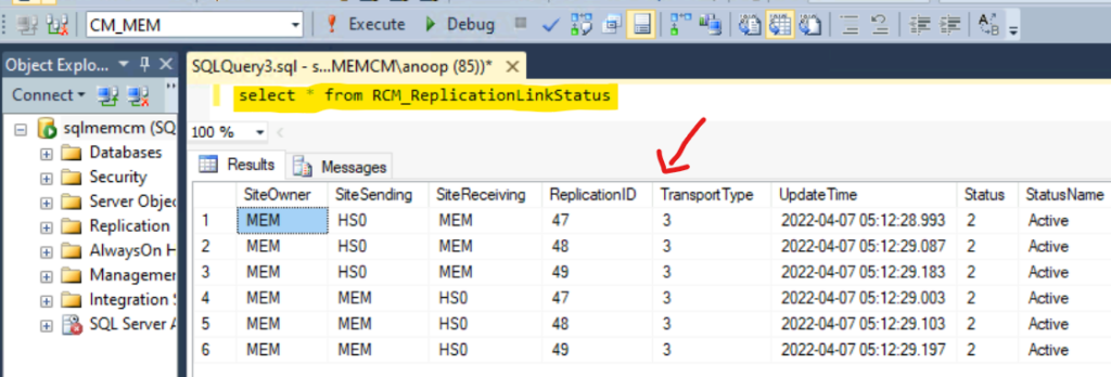 FIX SCCM SQL Replication Issues using Replication Link Analyzer 1