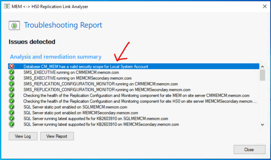 HTMD Newsletter from 4th to 8th April 2022 4 FIX SCCM SQL Replication Issues using Replication Link Analyzer