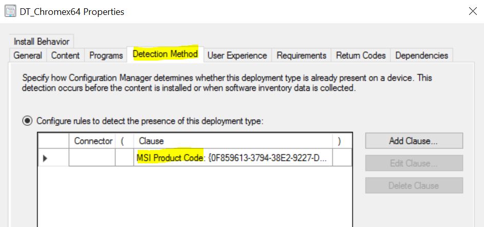 DT_Chromex64 properties – Create SCCM Application Deployment using PowerShell 12