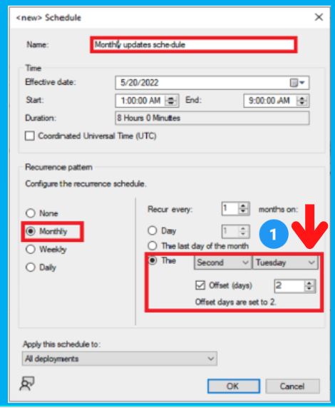 Create SCCM Maintenance Windows for Clients Reports 12 - Credits to Microsoft