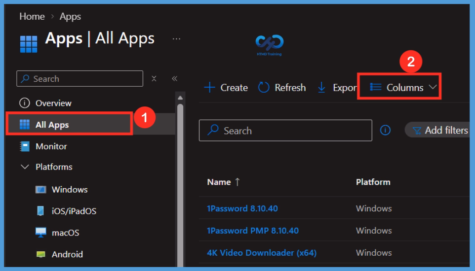 Export Intune Application Lists with Filters and Details for Better App Tracking 3 Export Intune Application Lists with Filters and Details for Better App Tracking - Fig.2