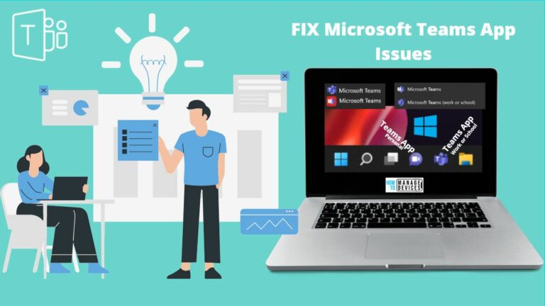 FIX Microsoft Teams App Issues Repair Options Available on Windows 11 Main