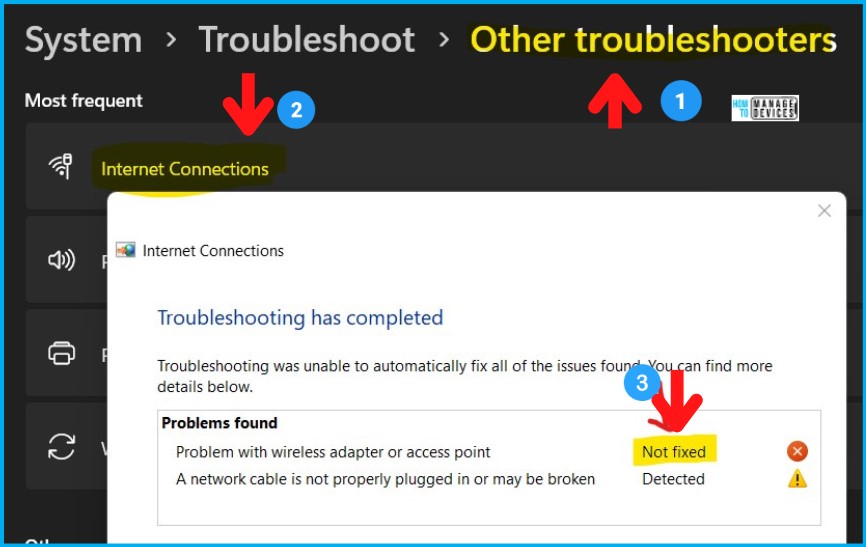 FIX Windows 11 WiFi Internet Connection Issue 2