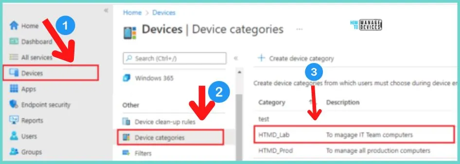 AAD Groups based on Intune Device Categories 5