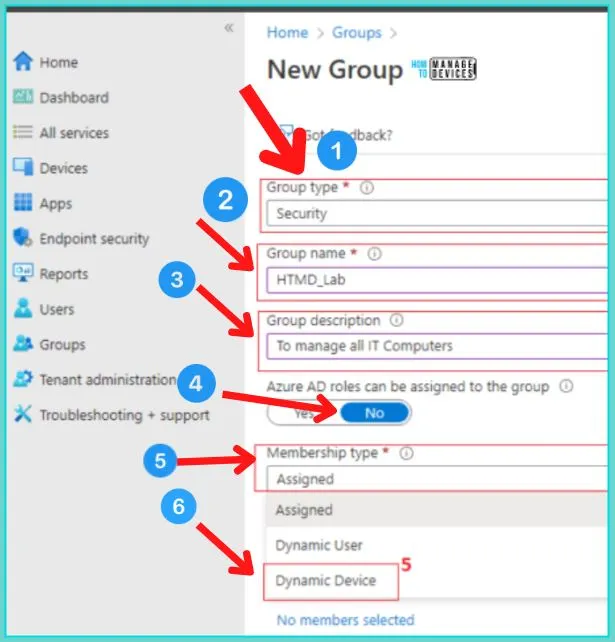 AAD Groups based on Intune Device Categories 7