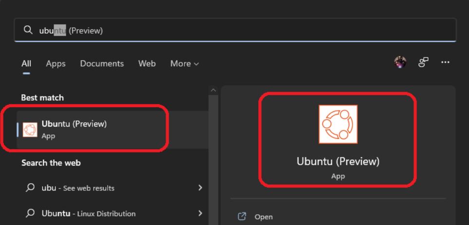 Install Ubuntu Terminal Environment on Windows 11 from Microsoft Store 14