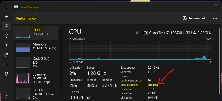 Install Ubuntu Terminal Environment on Windows 11 with WSL 2