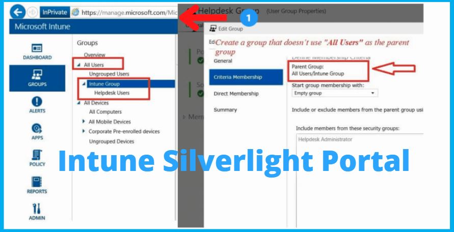 Intune Admin Portal Walkthrough 1 Microsoft Intune Admin Center Portal Fig.