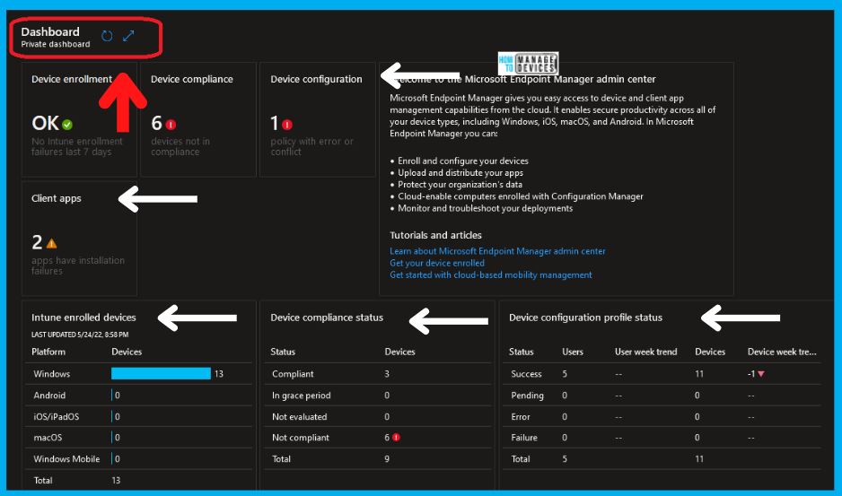 Intune Admin Portal Walkthrough 8 Microsoft Intune Admin Center Portal Fig.