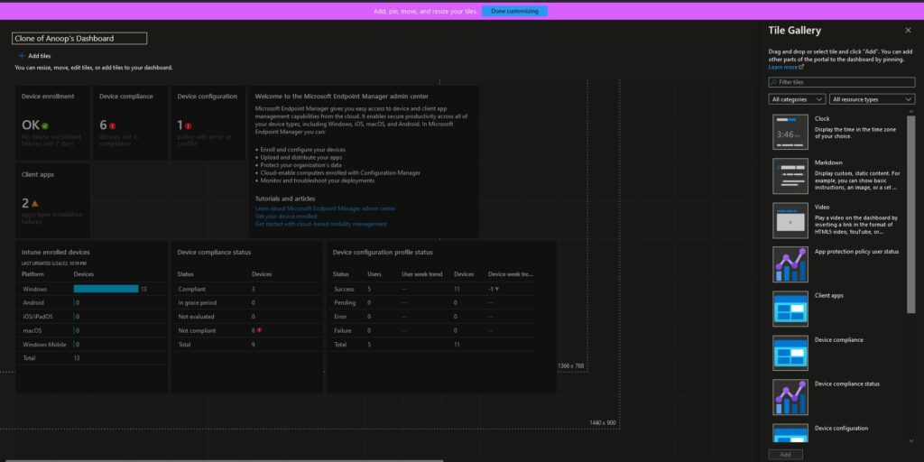 Intune Admin Portal Walkthrough 9 Microsoft Intune Admin Center Portal Fig.