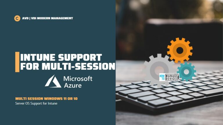 Intune Support for Multi-Session Windows Server OS Version Main