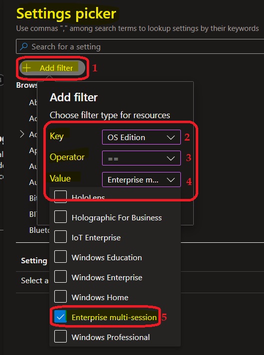 Intune Support for Multi-Session Windows Server OS Version | AVD Workloads 5