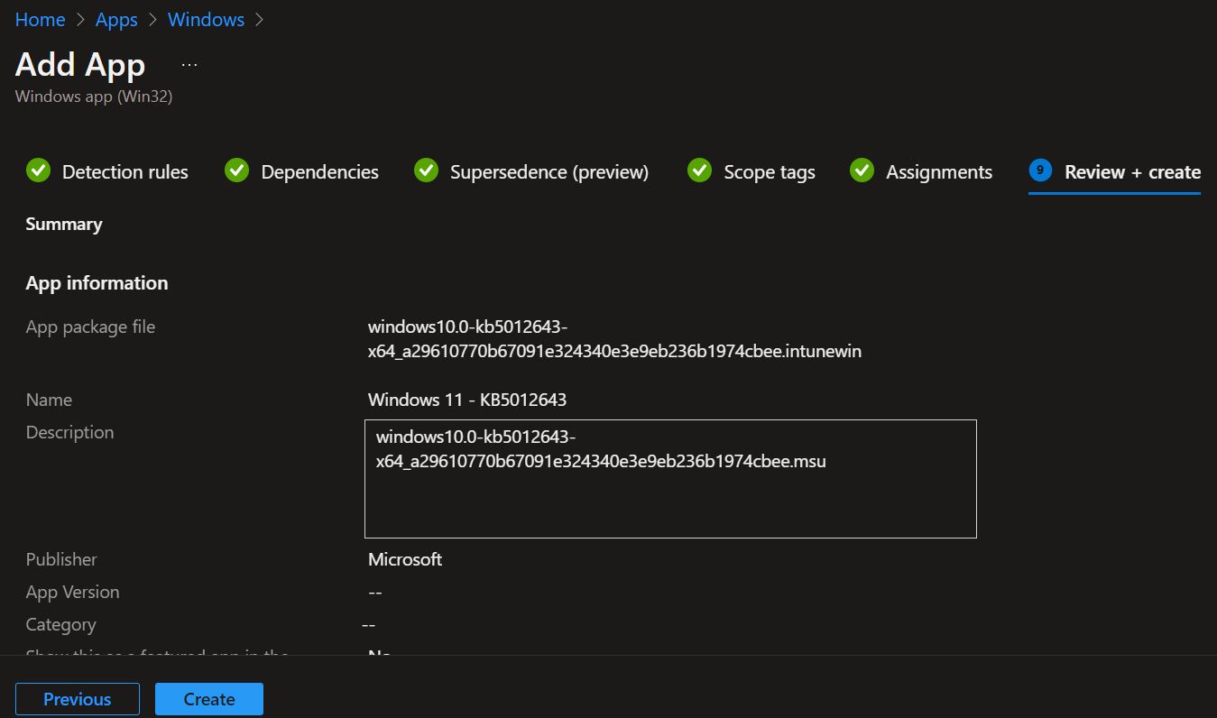 Deploy Windows Update Offline Using Intune HTMD Blog