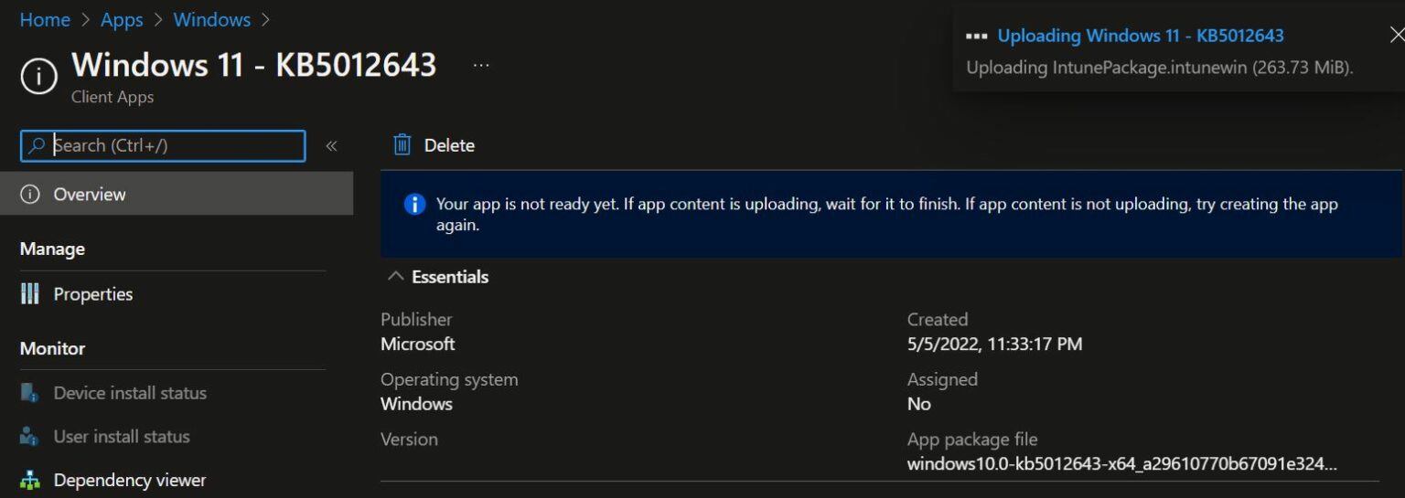 Deploy Windows Update Offline Using Intune HTMD Blog