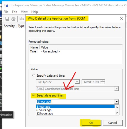 Who Deleted Application from SCCM Audit Reports to Track 8