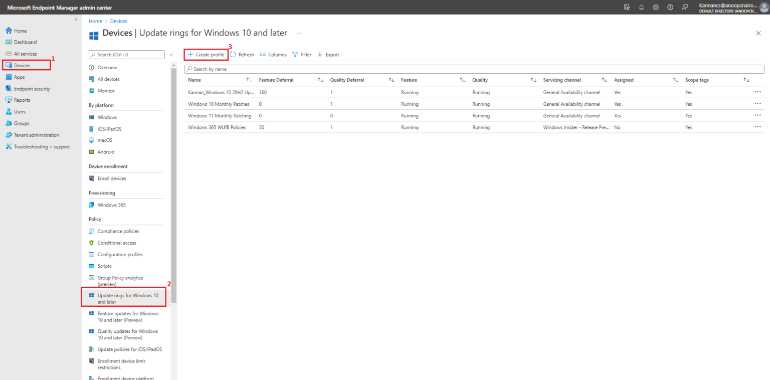 Windows Update For Business Patching Using Intune | WUfB Patching ...
