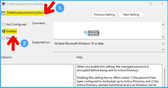 Azure AD LAPs Group Policy Settings for Windows 11 6