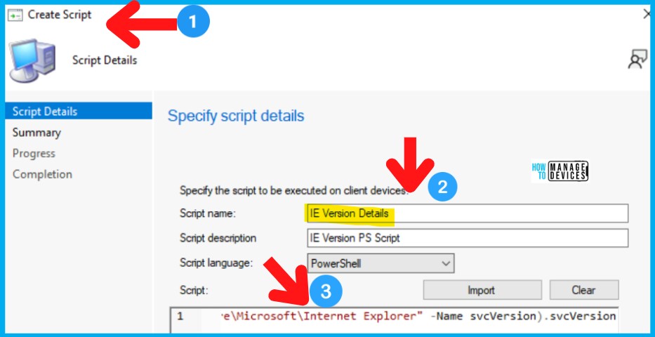 Check IE Internet Explorer Version using SCCM without Enabling Software Inventory 2