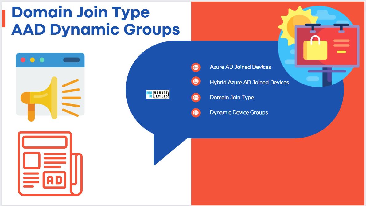 Create AAD Dynamic Groups Based On Domain Join Type Hybrid Azure AD And