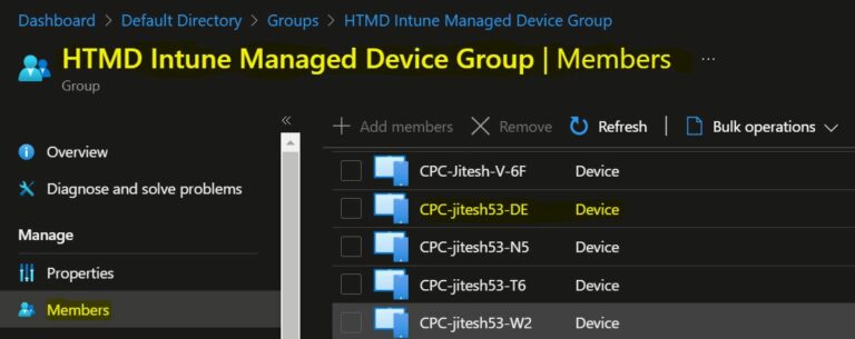 Aad Group. Examples Create AAD Dynamic Groups Based On MDM Intune SCCM Management HTMD Blog