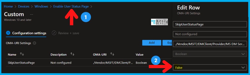 Create Intune Policy using Graph Explorer POST 6