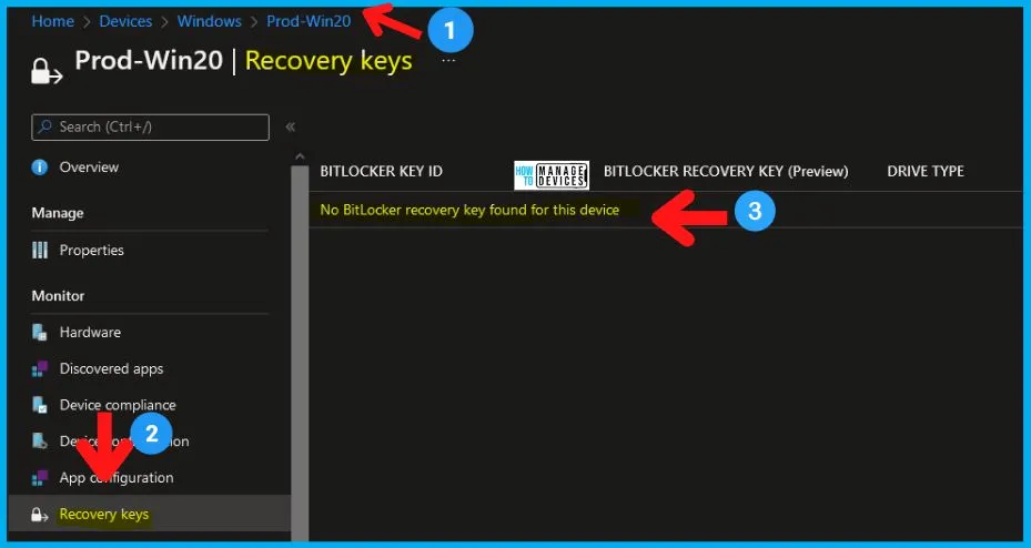 Get SCCM BitLocker Recovery Key using Console Extension | PowerShell Script 11 Easy way to Get SCCM BitLocker Recovery Key for a Device 9