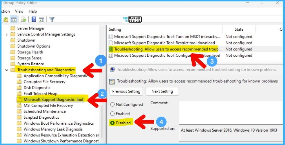 FIX MSDT Vulnerability using SCCM and Intune CVE-2022-30190 8