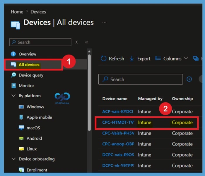 Analyze Device Group Membership to Identify Policy and App Deployment Sources in Intune- Fig.2