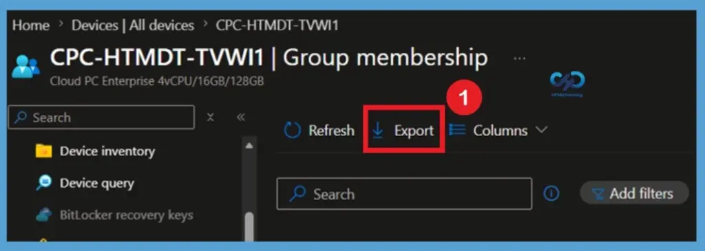 Analyze Device Group Membership to Identify Policy and App Deployment Sources in Intune- Fig.7
