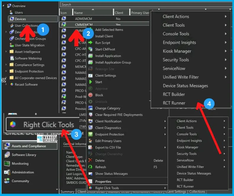 Free SCCM Right-Click Tools Community Console Extension 10