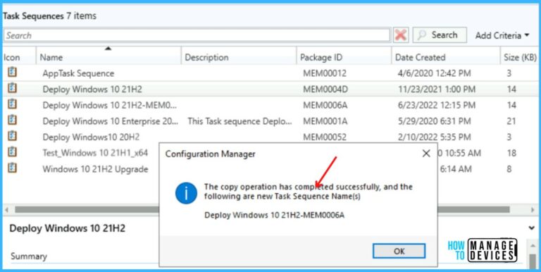 Easy Steps To Copy SCCM Task Sequence For Deployment HTMD Blog