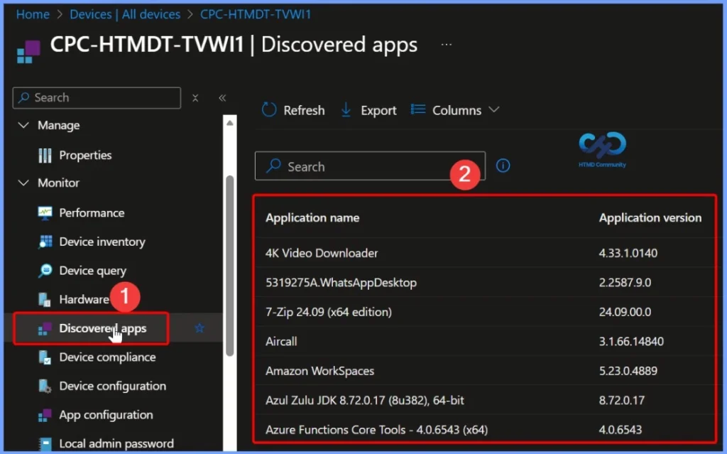 How to Get Application Version Details From Intune 5