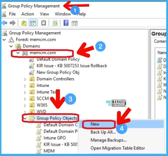 Click New - Microsoft Edge ADMX Group Policy Templates 11