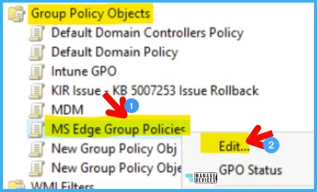 Click Edit - Microsoft Edge ADMX Group Policy Templates 13