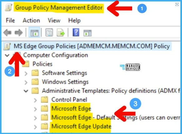  Domain Controller - Microsoft Edge ADMX Group Policy Templates 14