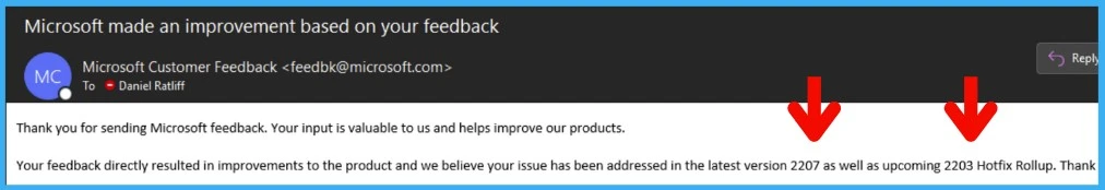 ConfigMgr 2203 Known Issues and Fixes 1 Software Update Group SUG Search Issues with SCCM 2203 -Pic Credit to Daniel Ratliff