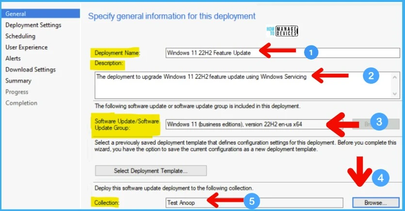 Windows 11 22H2 Upgrade using SCCM Feature Update Option 12