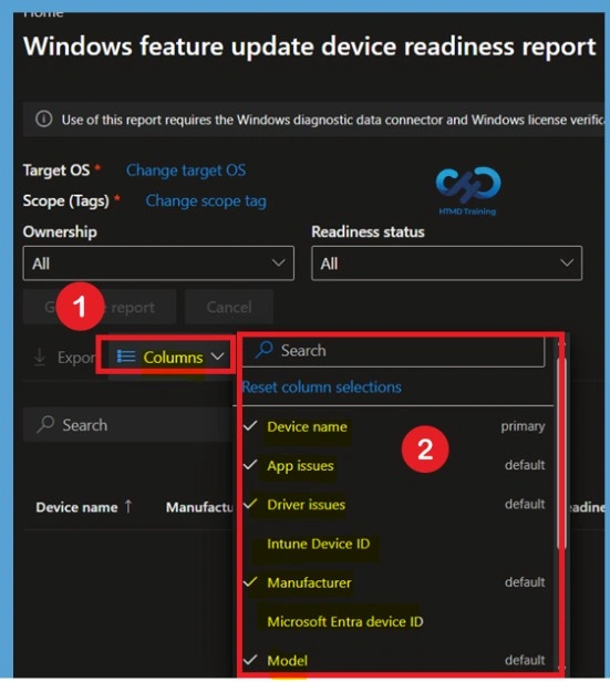 Analyze Windows Feature Update Device Readiness Reports to Identify Windows 11 Upgrade Risks using Intune - Fig.7