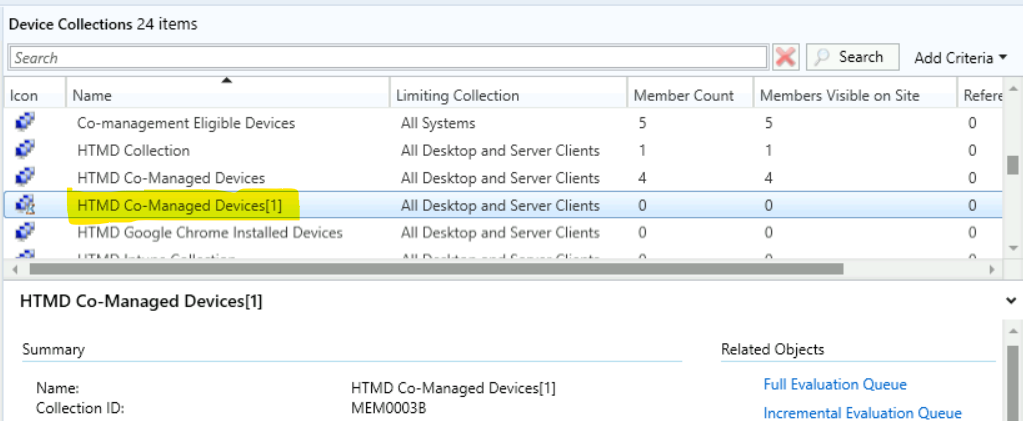 Collection Copied Sucess - Duplicate SCCM Collection using Device Collections Wizard