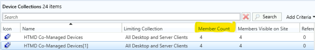 Collection Member Count - Duplicate SCCM Collection using Device Collections Wizard 4