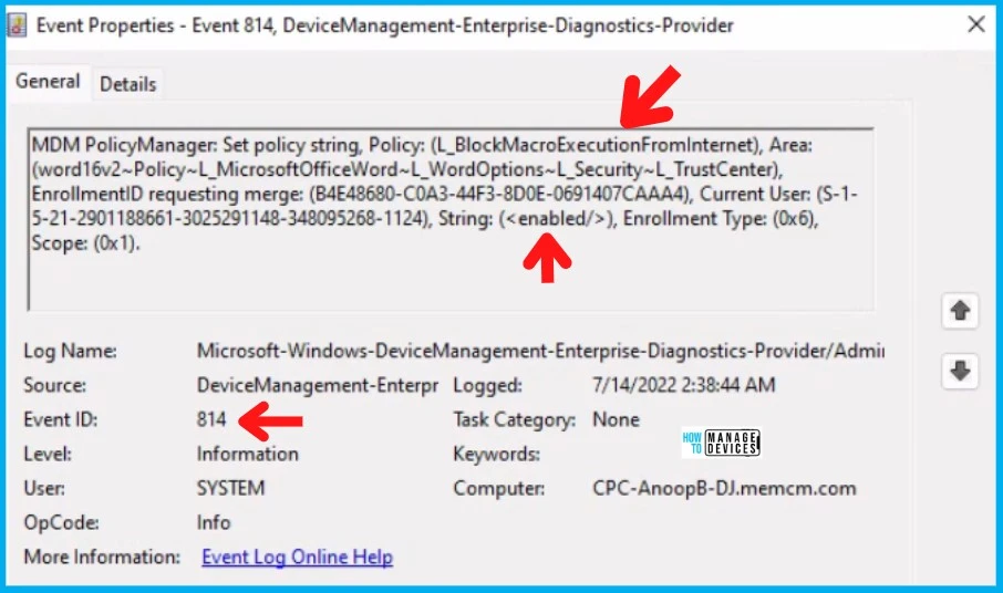 Block Internet Macros for Office Applications using Intune Group Policy 07