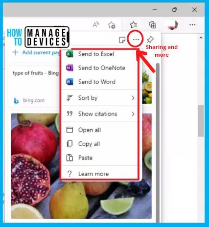 Collections Feature in Microsoft Edge Detailed Review | How to use Collection feature and Collection vs Favorites 18