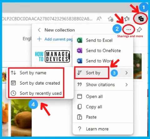 Collections Feature in Microsoft Edge Detailed Review | How to use Collection feature and Collection vs Favorites 22